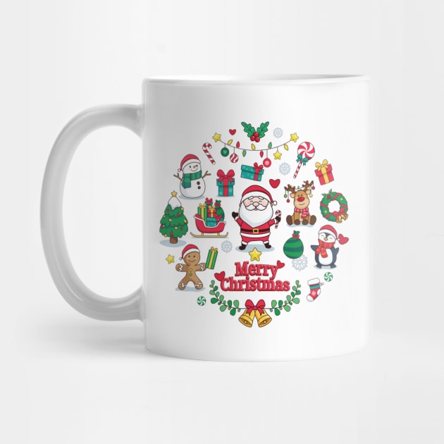 Christmas World, Marketplace  T-shirt, Accessories, Home and Decoration by Vittor Design